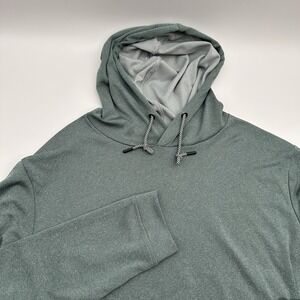 DTWOOO Green Performance Hoodie With Pockets XXL Golf Athleisure Stretch EUC